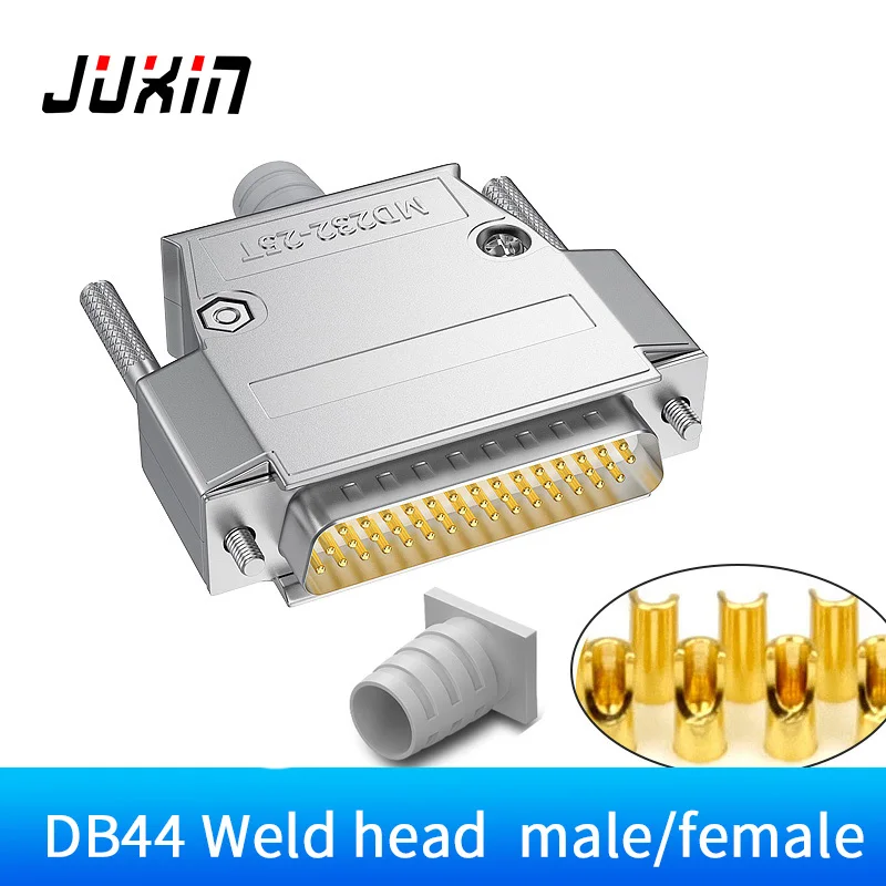 DB44 сварные головы сварочная проволока DB44 3 ряд 44 контактный разъем мужской женский D-SUB44 металлический корпус
DB44 сварные головы сварочная проволока DB44 3 ряд 44 контактный разъем мужской женский D-SUB44 металлический корпус
