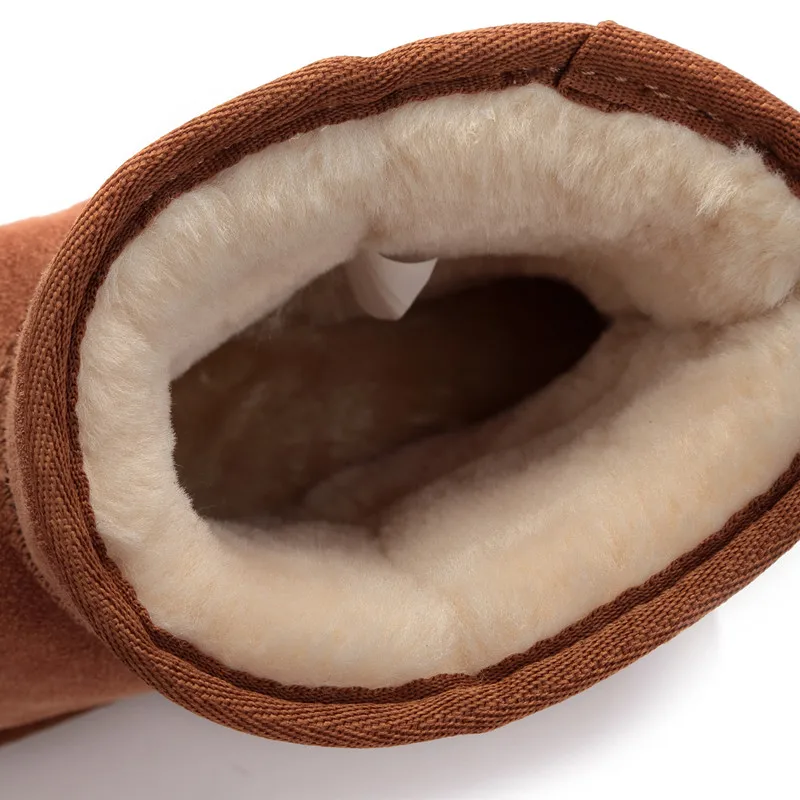 2020 Women's Boots Genuine Leather Woman Snow Boots Wool Inside Casual Winter Shoes Woman Leather Snow Boots
2020 Women's Boots Genuine Leather Woman Snow Boots Wool Inside Casual Winter Shoes Woman Leather Snow Boots