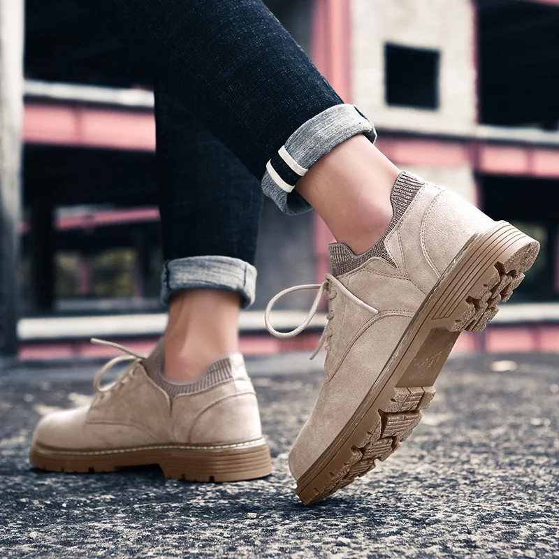 Fashion Men Shoes Casual Men Martin Boots Bota Coturnos Masculino Comfortable Non-slip Footwear Men Sneakers Work Shoes Outdoor
Fashion Men Shoes Casual Men Martin Boots Bota Coturnos Masculino Comfortable Non-slip Footwear Men Sneakers Work Shoes Outdoor