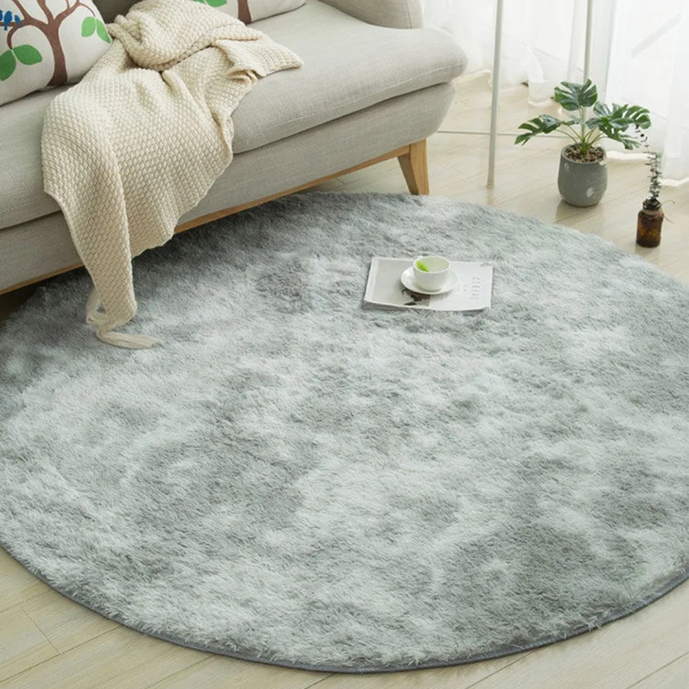 60*60CM Carpets Rugs Long Plush Popular Round Floor Fluffy Mats Rainbow Gradient Color Shaggy Rug Living Room Bedroom Carpet
60*60CM Carpets Rugs Long Plush Popular Round Floor Fluffy Mats Rainbow Gradient Color Shaggy Rug Living Room Bedroom Carpet
