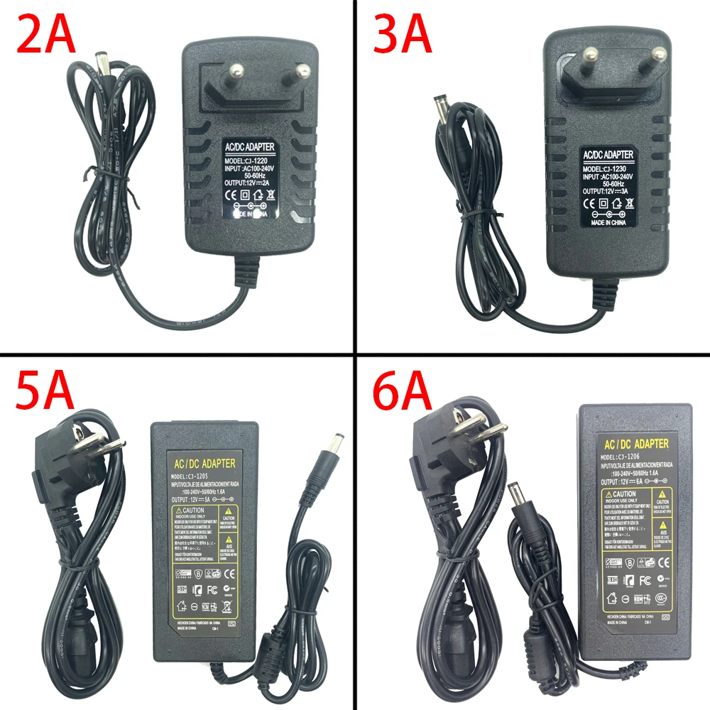 LED Lights Power EU US UK AU Supply Adapter DC12V 1A 2A 3A 5A 7A 8A 10A For 12V led strip lamp lighting led power driver plug
LED Lights Power EU US UK AU Supply Adapter DC12V 1A 2A 3A 5A 7A 8A 10A For 12V led strip lamp lighting led power driver plug