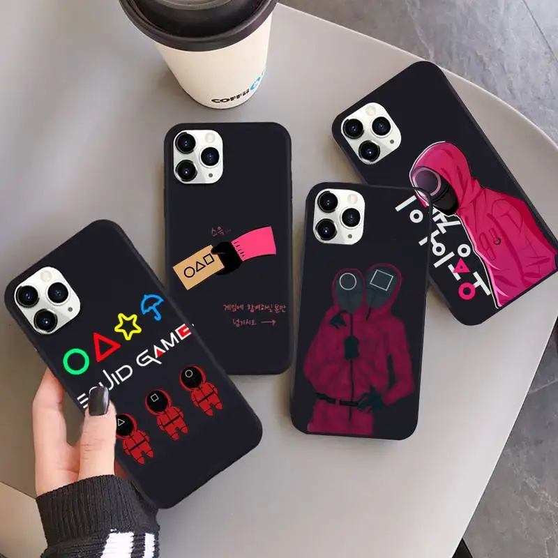 squid game Phone Case for iPhone 13 12 11 mini pro XS MAX 8 7 6 6S Plus X SE 2020 XR
squid game Phone Case for iPhone 13 12 11 mini pro XS MAX 8 7 6 6S Plus X SE 2020 XR