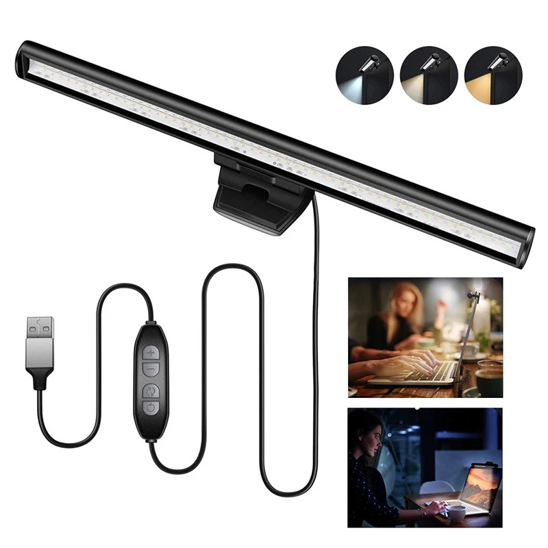26cm Display Hanging Lamp Laptop Intelligent Office Desk Lamp Reading Screen Lamp Eye Protection Reading Light For LCD Monitor
26cm Display Hanging Lamp Laptop Intelligent Office Desk Lamp Reading Screen Lamp Eye Protection Reading Light For LCD Monitor
