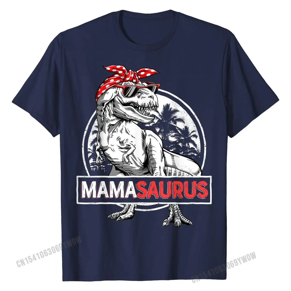 Футболка с динозавром Mamasaurus