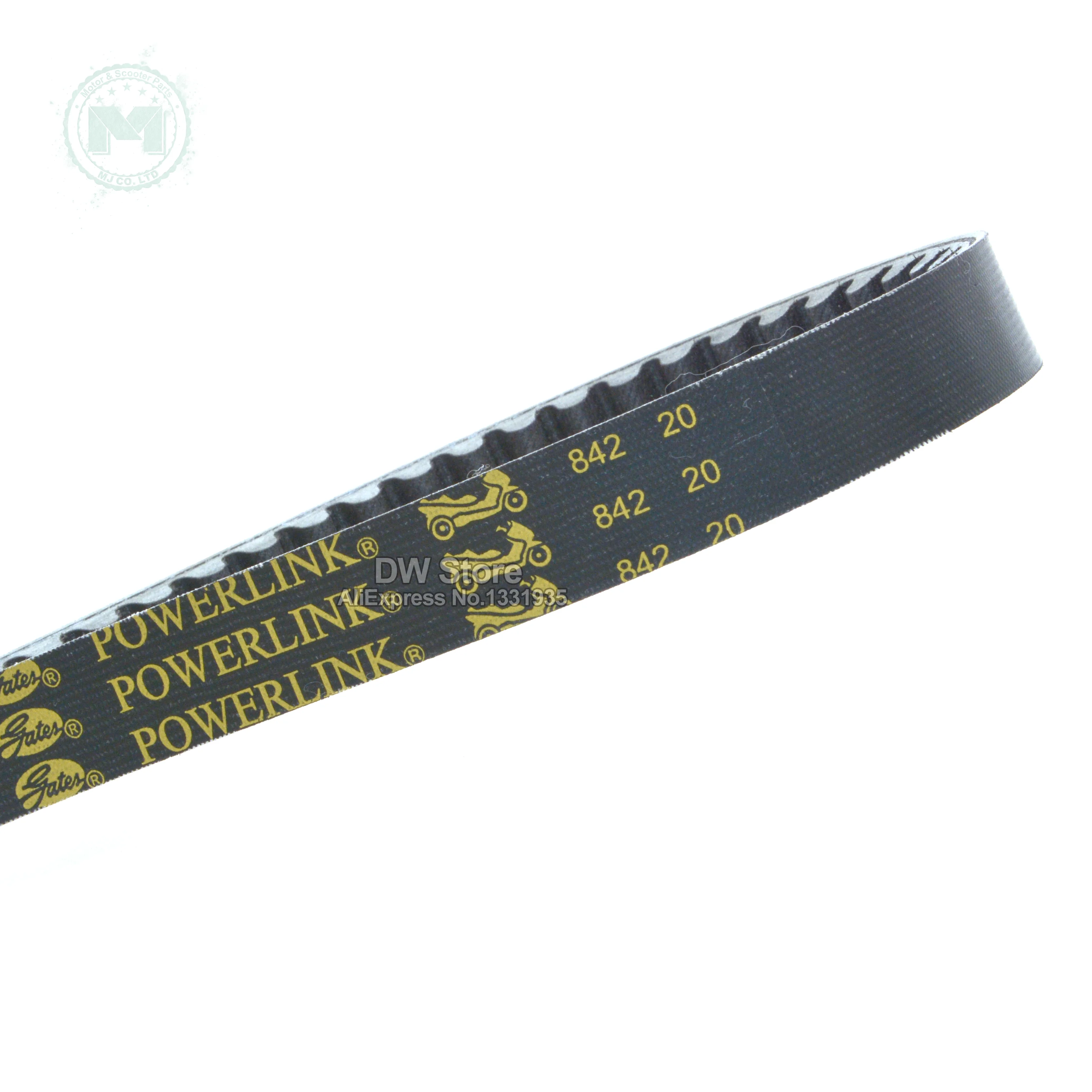 Натуральная ворота Powerlink stooter CVT ATV приводной ремень 842 20 для 152QMI 157QMJ GY6 150 длинные