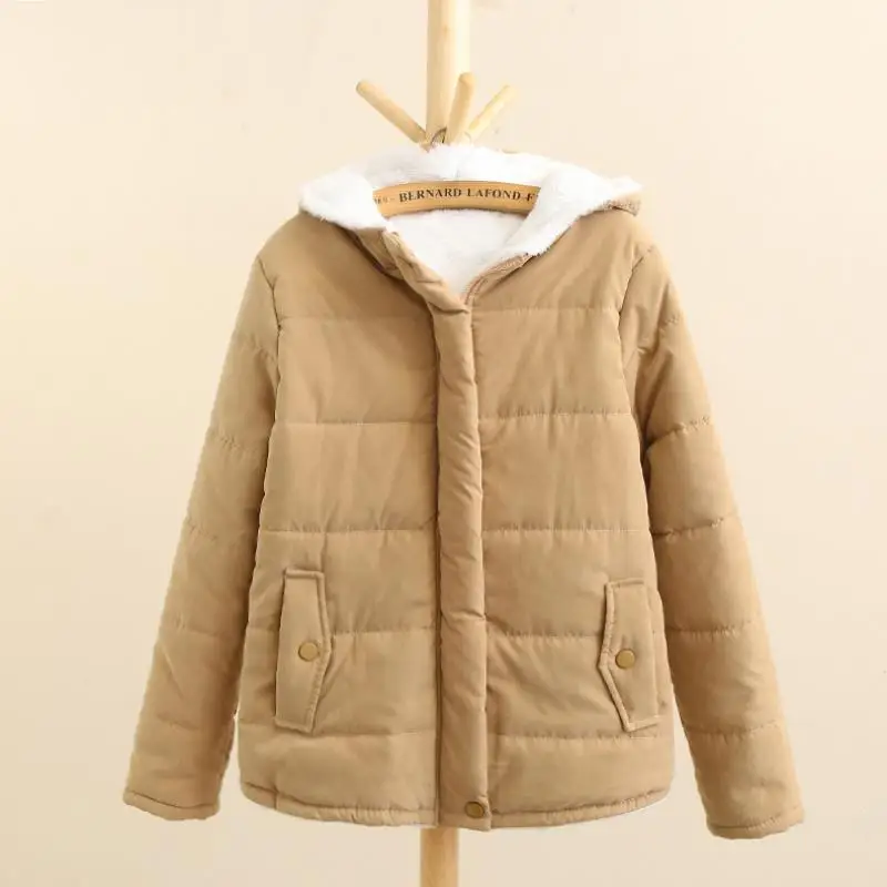 FMFSSOM 2022 Autumn Cotton Women Jacket Warm Lamb Hair Parkas 3XL Plus Size Hooded Khaki Windproof Coat Cute Outwear
FMFSSOM 2022 Autumn Cotton Women Jacket Warm Lamb Hair Parkas 3XL Plus Size Hooded Khaki Windproof Coat Cute Outwear