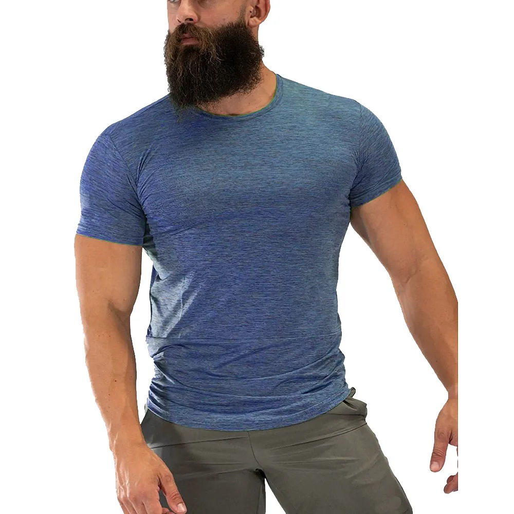 2021 Brand New Outdoor Quick-drying T-shirt Men's Short-sleeved Sports Fitness Clothes Fitness Sports Wear for Male
2021 Brand New Outdoor Quick-drying T-shirt Men's Short-sleeved Sports Fitness Clothes Fitness Sports Wear for Male