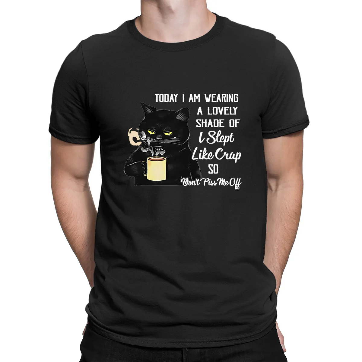 Today I am Wearing a Lovely Shade of'I Slept Like Crap' So Don't Piss Me Off Funny Men's Shirt Short Sleeve Funny OversizeTShirt
Today I am Wearing a Lovely Shade of'I Slept Like Crap' So Don't Piss Me Off Funny Men's Shirt Short Sleeve Funny OversizeTShirt