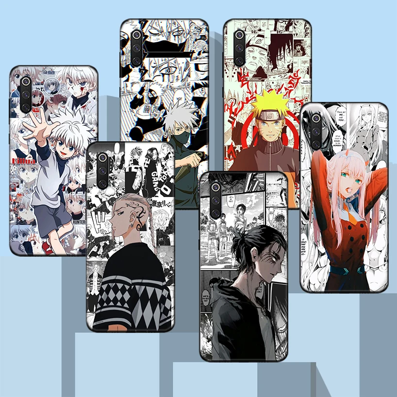 Hot Japanese Anime Character Black Phone Case For Xiaomi Redmi Note 10 Pro 10S 9S 8T 7 8 9 9A 9C 8A 7A 6A 5 6 S2 K20 Casing Cove 
Hot Japanese Anime Character Black Phone Case For Xiaomi Redmi Note 10 Pro 10S 9S 8T 7 8 9 9A 9C 8A 7A 6A 5 6 S2 K20 Casing Cove