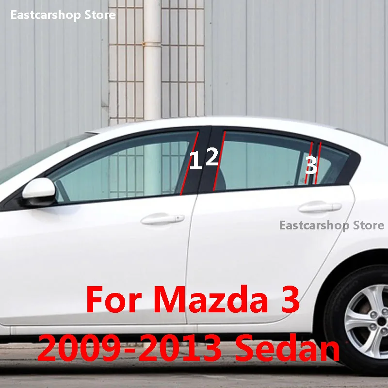 for Mazda 3 BL Axela 2013 2012 2011 2010 2009 Car PC Door Window Central Middle Column Trim Black Carbon Fiber B C Strip Cover
for Mazda 3 BL Axela 2013 2012 2011 2010 2009 Car PC Door Window Central Middle Column Trim Black Carbon Fiber B C Strip Cover