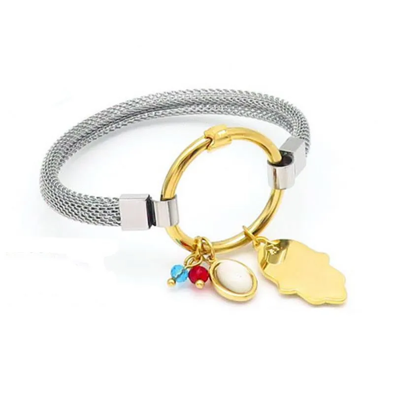 Fashion Women Cable Wire Circle Stainless Steel Gold Black Animal Palm Elephant White Zircon Bracelets Bangles Jewelry
Fashion Women Cable Wire Circle Stainless Steel Gold Black Animal Palm Elephant White Zircon Bracelets Bangles Jewelry