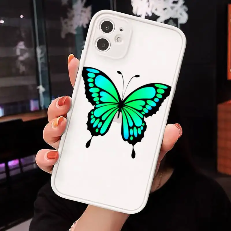 cute sexy butterfly pink blue Phone Cases matte transparent For iphone 7 8 11 12 plus mini x xs xr pro max cover
cute sexy butterfly pink blue Phone Cases matte transparent For iphone 7 8 11 12 plus mini x xs xr pro max cover