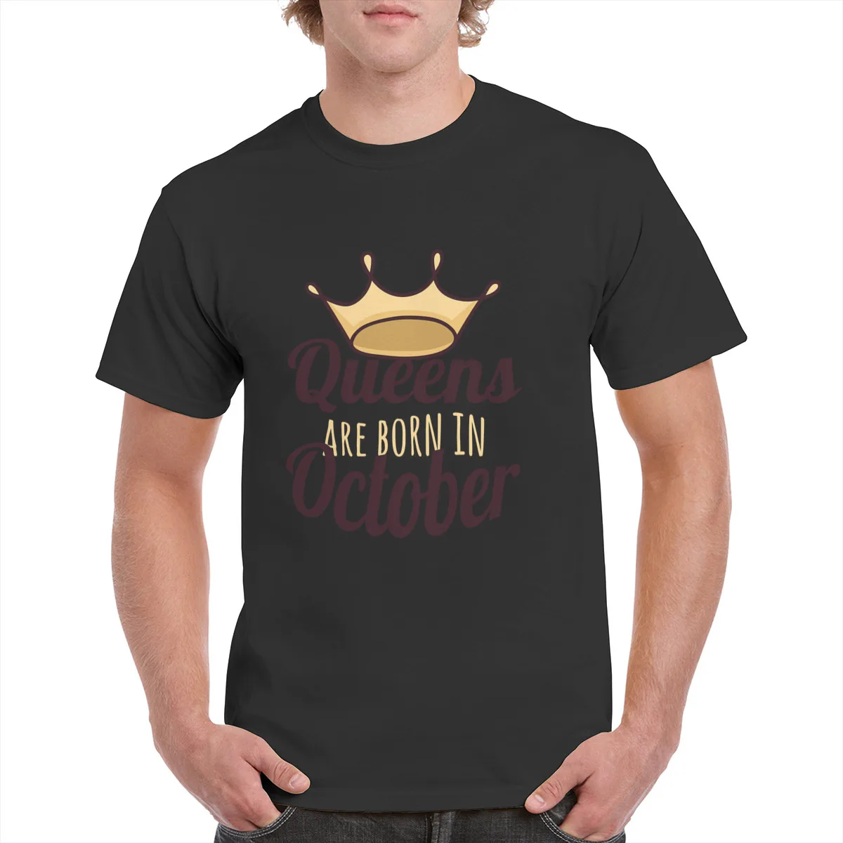 Queens October Hip Hop Top Tees Male Big Size Casual Style Top Tee Shirts Hot Sale Tops
Queens October Hip Hop Top Tees Male Big Size Casual Style Top Tee Shirts Hot Sale Tops
