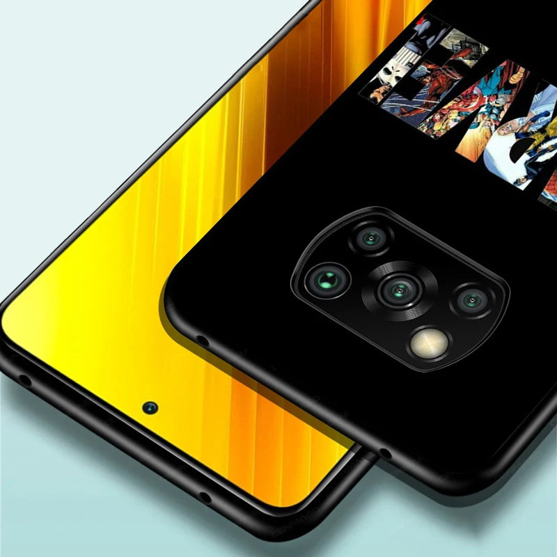 Marvel Hero Avengers For Xiaomi Poco X3 NFC M3 M2 X2 F3 F2 Pro C3 F1 Mi Play Mix 3 A3 A2 A1 Black Phone Case
Marvel Hero Avengers For Xiaomi Poco X3 NFC M3 M2 X2 F3 F2 Pro C3 F1 Mi Play Mix 3 A3 A2 A1 Black Phone Case