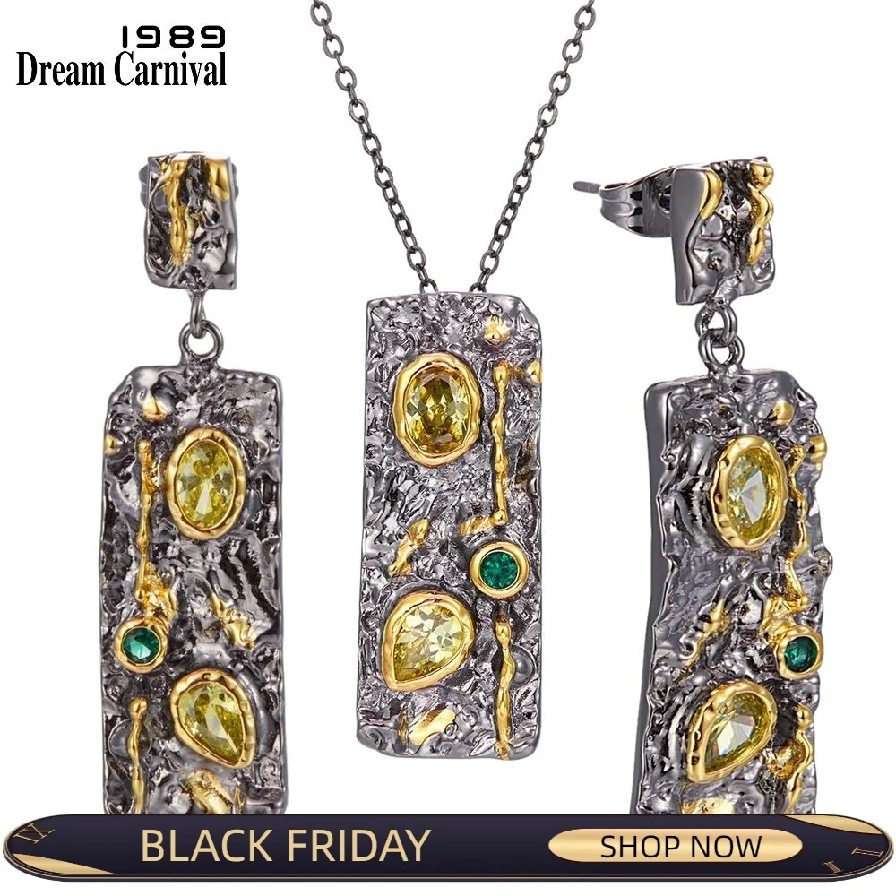 Серьги в готическом стиле ожерелье DreamCarnival1989 с фианитами, коллекция с набор украшений для женщин камнями, с сильным персонажем, Olivine, EP3990S2
Серьги в готическом стиле ожерелье DreamCarnival1989 с фианитами, коллекция с набор украшений для женщин камнями, с сильным персонажем, Olivine, EP3990S2