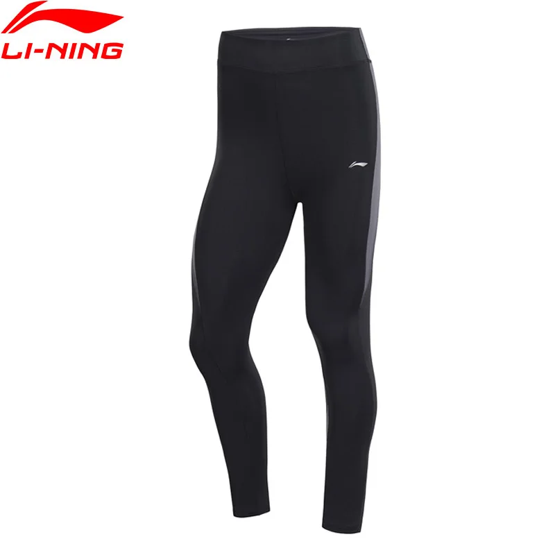 Женские Тренировочные базовые штаны Li-Ning плотно прилегающие спортивные li ning из 83%
