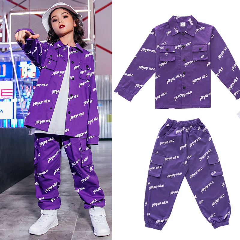 Girls Jazz Dance Costumes Children Hip-Hop Performance Clothes Loose Overalls Hiphop Suit How Dance Costumes Stage Wear SL2115 
Girls Jazz Dance Costumes Children Hip-Hop Performance Clothes Loose Overalls Hiphop Suit How Dance Costumes Stage Wear SL2115