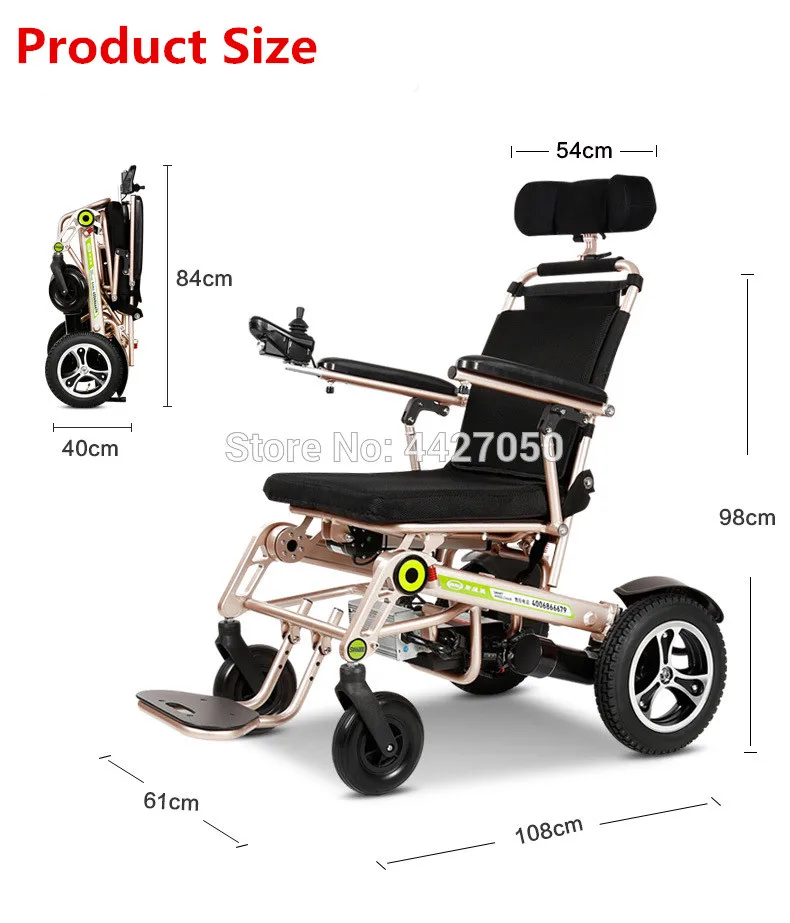 Электрический Wheelchar горячая Распродажа полностью автоматический складной