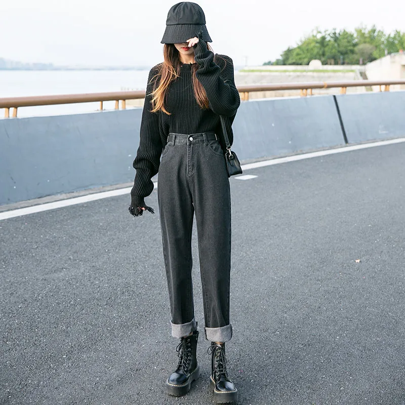 2021 New Women's High-waist Elastic Waist Pencil Foot Pants Spring/Autumn Fashion College Style Student Casual Jeans
2021 New Women's High-waist Elastic Waist Pencil Foot Pants Spring/Autumn Fashion College Style Student Casual Jeans