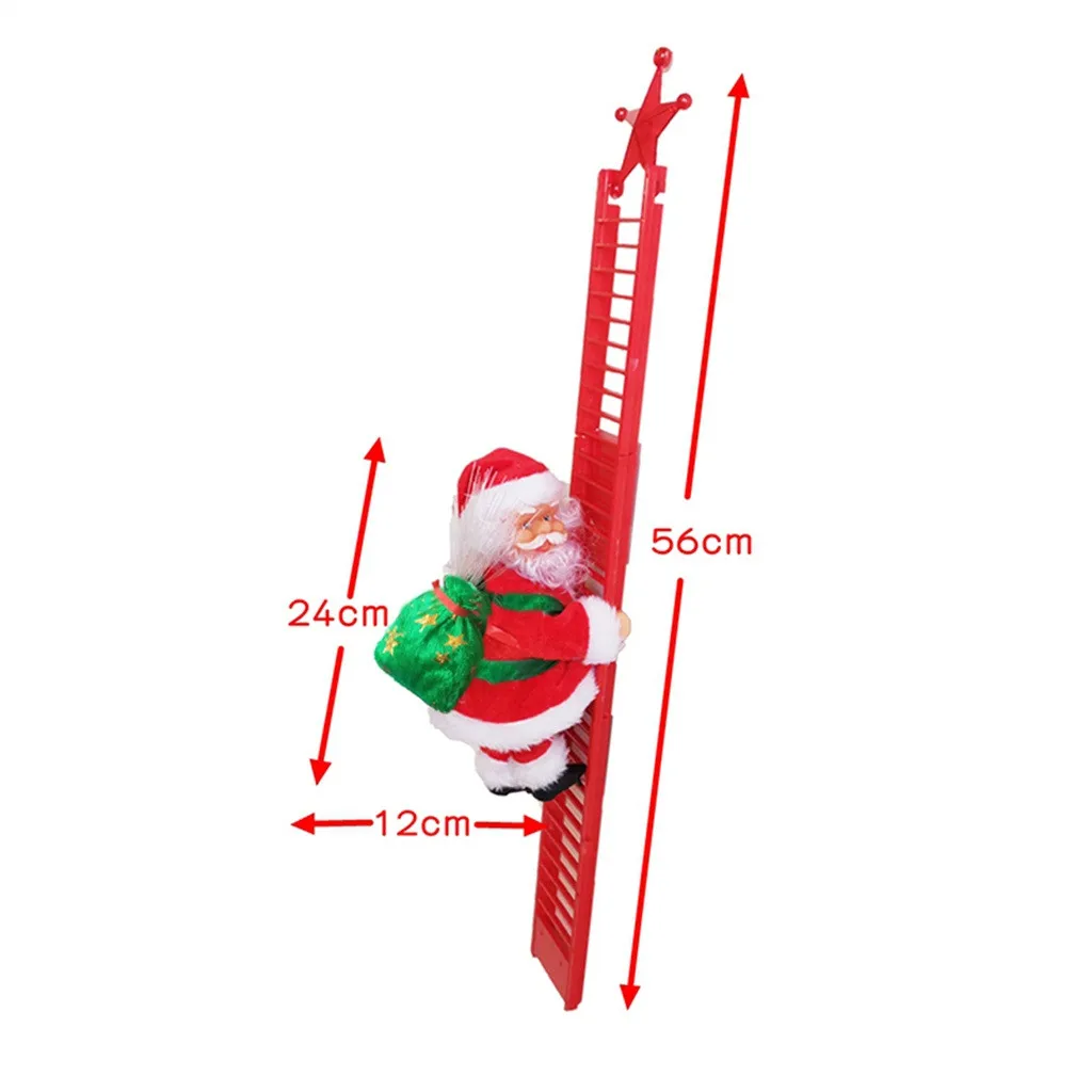 LED Christmas Decoration Santa Claus Electric Climbing Hanging Xmas Toys toys for kids
LED Christmas Decoration Santa Claus Electric Climbing Hanging Xmas Toys toys for kids