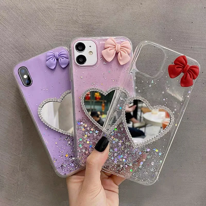 3D Bow Love Mirror Phone Case for Samsung a70 s9 s9plus s10 All Inclusive Shell for Samsung Note9 note20 A51 S8 Soft Phone Cover
3D Bow Love Mirror Phone Case for Samsung a70 s9 s9plus s10 All Inclusive Shell for Samsung Note9 note20 A51 S8 Soft Phone Cover