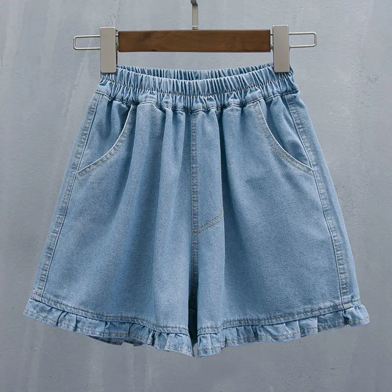 High Waist Aesthetic Summer Short Pants Fashion Casual Vintage Distressed Loose Korean Wide Leg Women's Jean Denim Shorts Female
High Waist Aesthetic Summer Short Pants Fashion Casual Vintage Distressed Loose Korean Wide Leg Women's Jean Denim Shorts Female