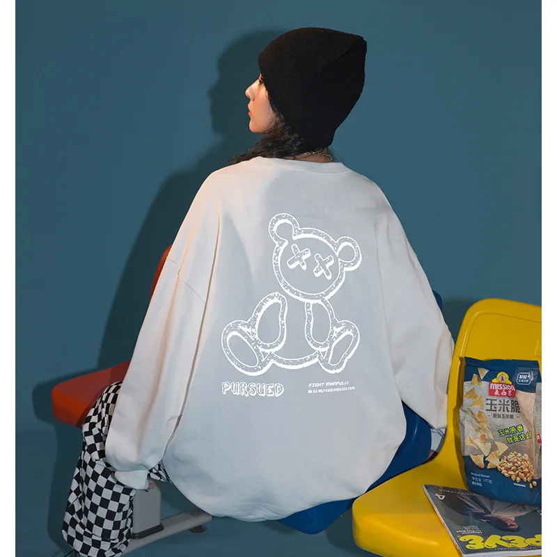 CGC 2021 Korean Style Cartoon Printed Sweatshirt Women Autumn Winter O-Neck Pullover Anime Oversize Hoodies Female Kawaii Clothe
CGC 2021 Korean Style Cartoon Printed Sweatshirt Women Autumn Winter O-Neck Pullover Anime Oversize Hoodies Female Kawaii Clothe