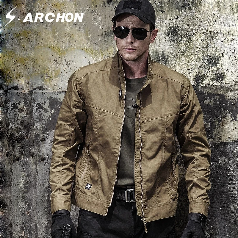 Autumn Men's Tactical Field Bomber Jacket, Military Clothes Special Forces Army Jackets, Fall Spring Casual Male Slim Pilot Coat
Autumn Men's Tactical Field Bomber Jacket, Military Clothes Special Forces Army Jackets, Fall Spring Casual Male Slim Pilot Coat