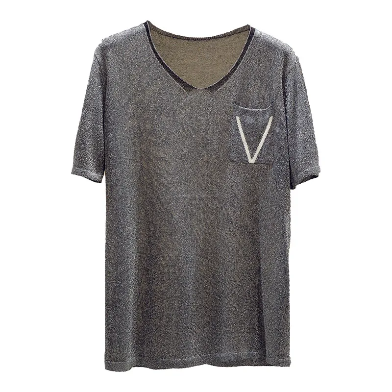 Sweater Womens Pullovers Femme letter Thin Summer Women Sweater Knitted Elastic Short Sleeve 2021 Woman Clothes
Sweater Womens Pullovers Femme letter Thin Summer Women Sweater Knitted Elastic Short Sleeve 2021 Woman Clothes
