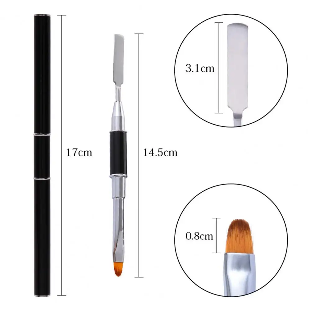 1pcs Dual Ended Nail Art Brushes Acrylic UV Gel Extension Builder Flower Painting Pen Brush Remover Spatula Stick Manicure Tools
1pcs Dual Ended Nail Art Brushes Acrylic UV Gel Extension Builder Flower Painting Pen Brush Remover Spatula Stick Manicure Tools
