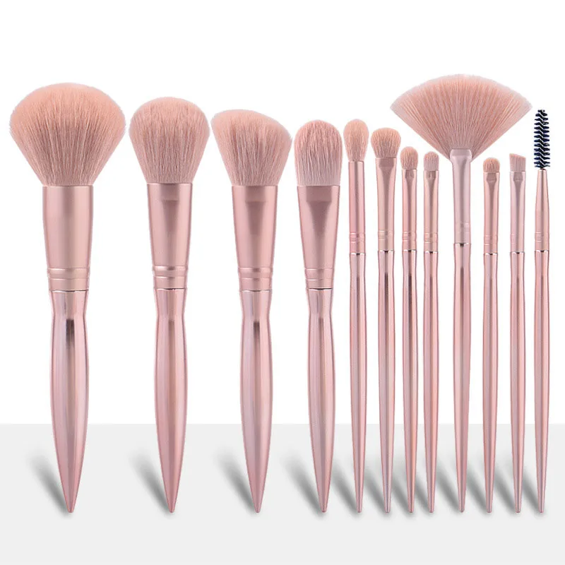 12Pcs Matte Rose Gold Makeup brushes set Professional Natural hair brushes Foundation Powder Contour Eyeshadow make up brushes
12Pcs Matte Rose Gold Makeup brushes set Professional Natural hair brushes Foundation Powder Contour Eyeshadow make up brushes