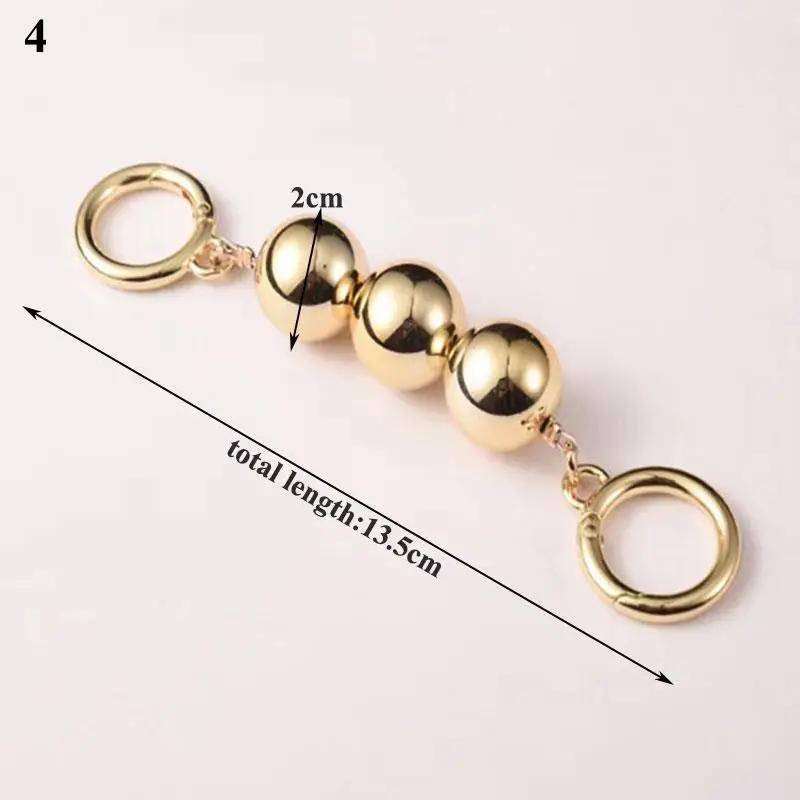 1 PC Pearl Purse Chain Strap Extender for Cross-Body Shoulder Bag Handbag DIY Purse Replacement Charms Bag Accessories 
1 PC Pearl Purse Chain Strap Extender for Cross-Body Shoulder Bag Handbag DIY Purse Replacement Charms Bag Accessories