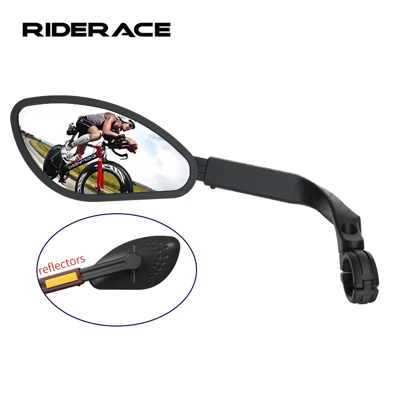 Bike Rearview Mirror 360 Rotation Adjustable Cycling Rear View Road Bicycle Handlebar Mirrors Reflective Bike Handle Reflector
Bike Rearview Mirror 360 Rotation Adjustable Cycling Rear View Road Bicycle Handlebar Mirrors Reflective Bike Handle Reflector