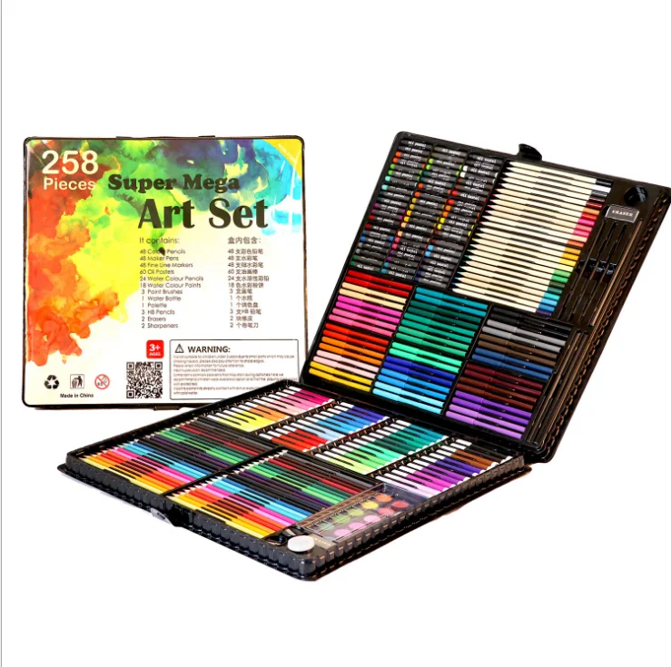 258 pieces of children's painting set 61 gift Art Supplies training gift painting tools- ZYP-258
258 pieces of children's painting set 61 gift Art Supplies training gift painting tools- ZYP-258