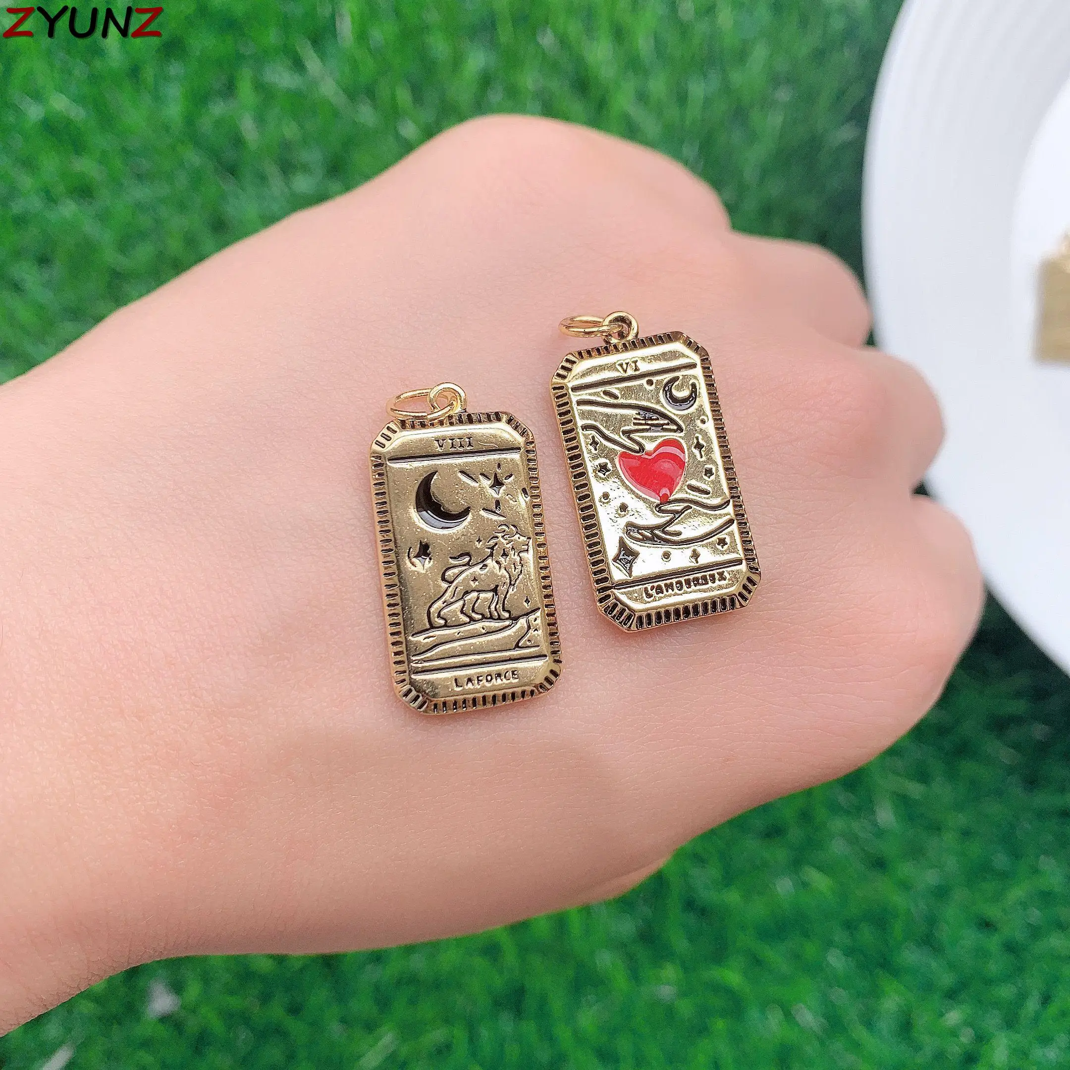 10PCS, Gold Color Vintage CZ Medallion Neck Pendants Charms for Necklace & Bracelets Jewelry Making Supplies
10PCS, Gold Color Vintage CZ Medallion Neck Pendants Charms for Necklace & Bracelets Jewelry Making Supplies