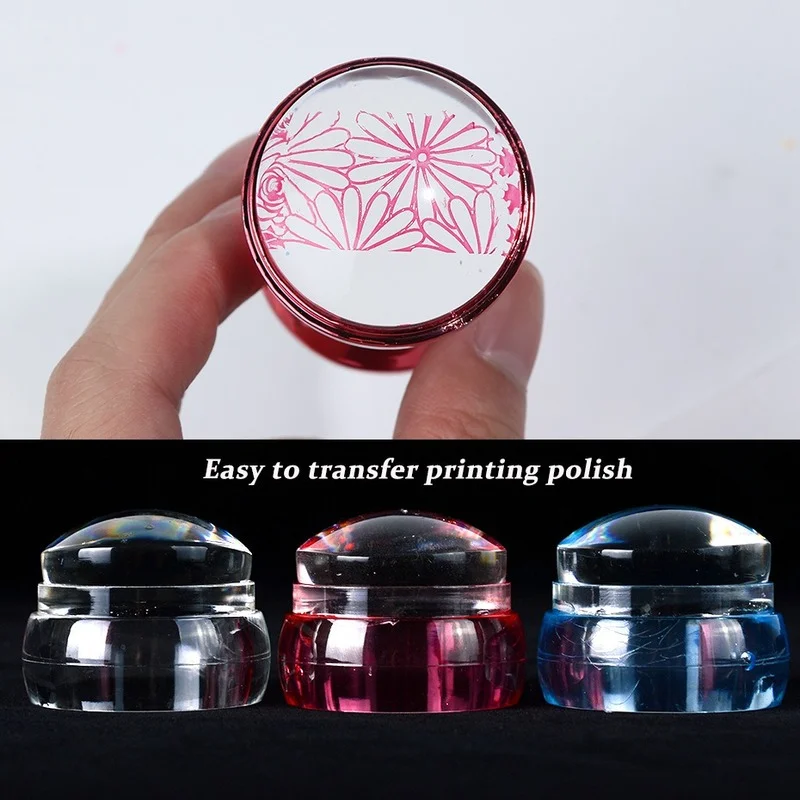 1set Colorful Nail Art Decoration Seal Stamp Transparent Silicone Template Seal Stamp with Cover DIY Nail Art Manicure Tools
1set Colorful Nail Art Decoration Seal Stamp Transparent Silicone Template Seal Stamp with Cover DIY Nail Art Manicure Tools