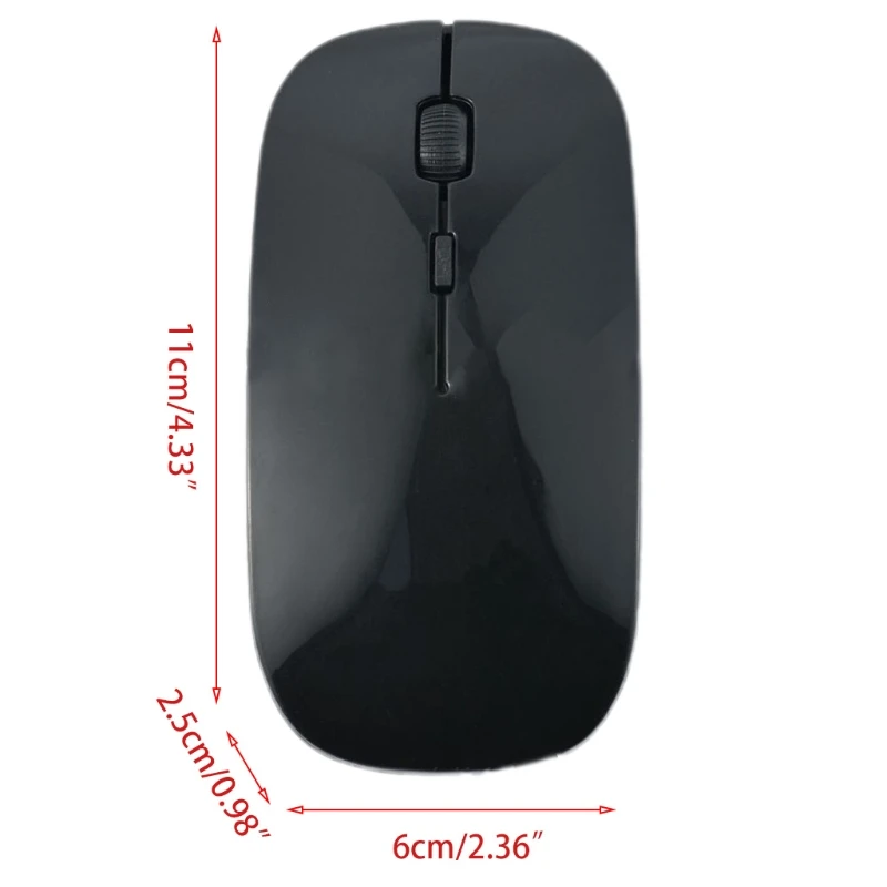 2.4 GHz USB Wireless Cordless Mouse Mice Optical Scroll For PC/Laptop/Computer
2.4 GHz USB Wireless Cordless Mouse Mice Optical Scroll For PC/Laptop/Computer