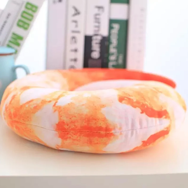 Model Shrimp Meat Neck Pillow U-Shaped Plush Toys Nap Neck Guard Creative Cool Cartoon Students Pashui Lunch Break Pillow
Model Shrimp Meat Neck Pillow U-Shaped Plush Toys Nap Neck Guard Creative Cool Cartoon Students Pashui Lunch Break Pillow
