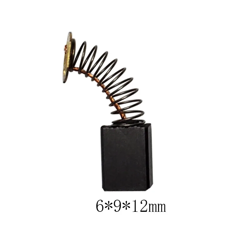 10Pcs Carbon Brushes Spare Parts Mini Drill Electric Grinder Replacement For Electric Motors Rotary Tool 6 x 9 x12mm
10Pcs Carbon Brushes Spare Parts Mini Drill Electric Grinder Replacement For Electric Motors Rotary Tool 6 x 9 x12mm
