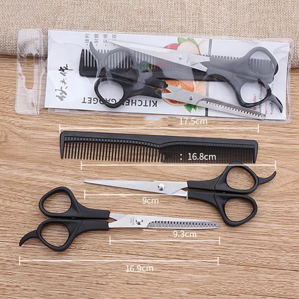3Pcs Professional Hair Scissors Cutting Shears Salon Barber Hair Cutting Thinning Hairdressing Styling Tool Hairdressing Comb
3Pcs Professional Hair Scissors Cutting Shears Salon Barber Hair Cutting Thinning Hairdressing Styling Tool Hairdressing Comb
