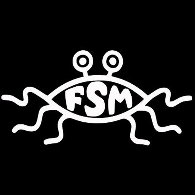 Flying Spaghetti Monster Funny Car Stickers Waterproof Decals Laptop Truck Motorcycle Car Accessories PVC,13cm*6cm
Flying Spaghetti Monster Funny Car Stickers Waterproof Decals Laptop Truck Motorcycle Car Accessories PVC,13cm*6cm