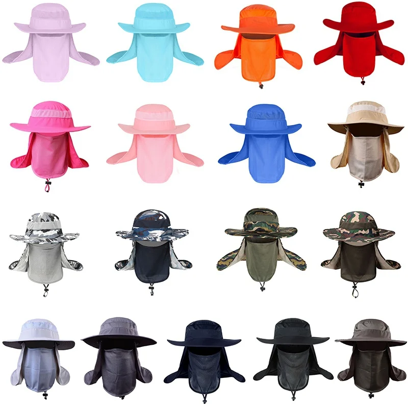 Multipurpose Outdoor Climbing Fishing Tourism Brim Sun Fisherman Hat Summer Windproof Detachable Ear Neck Cover Fishermen Cap
Multipurpose Outdoor Climbing Fishing Tourism Brim Sun Fisherman Hat Summer Windproof Detachable Ear Neck Cover Fishermen Cap