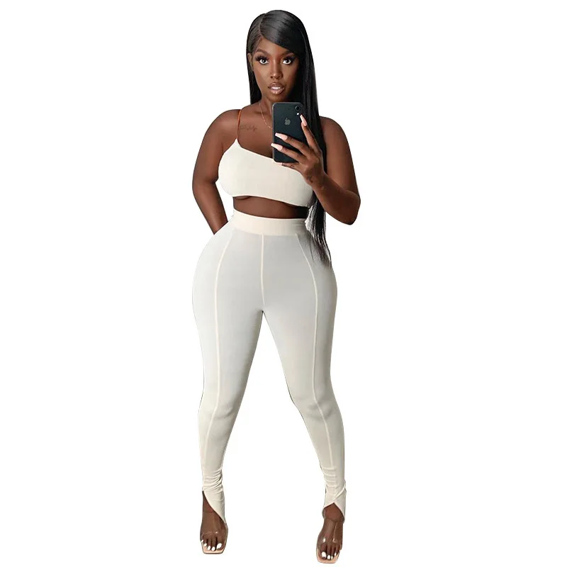 Sexy 2 Piece Outfits for Women White Crop Top Slit Pants Matching Sets for Women Fashion Clothes Club Outfits
Sexy 2 Piece Outfits for Women White Crop Top Slit Pants Matching Sets for Women Fashion Clothes Club Outfits