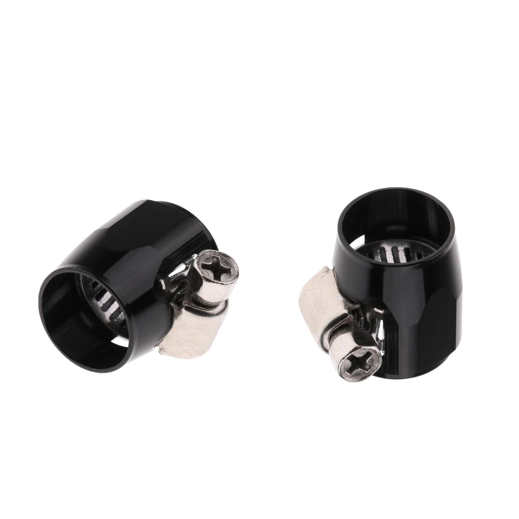 2 Pcs. Hose Clamps With Adjustable Worm Drive, Clamping Range 12-19mm, Black 
2 Pcs. Hose Clamps With Adjustable Worm Drive, Clamping Range 12-19mm, Black
