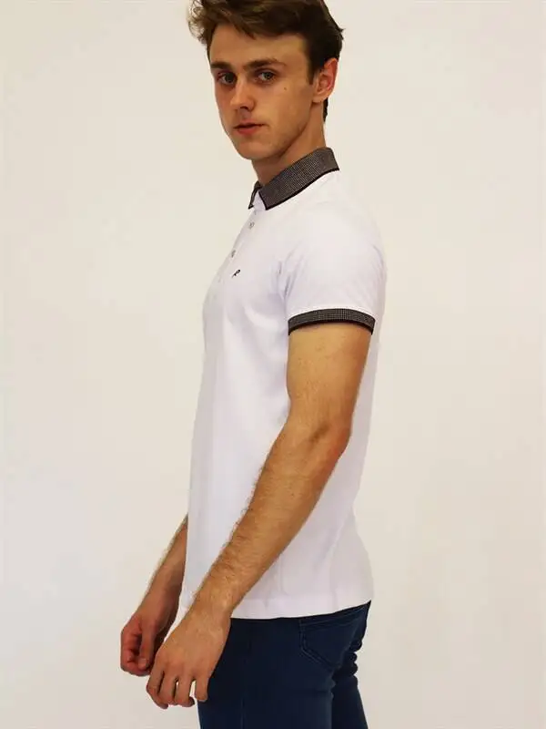Mens Plain Polo Neck T-shirt 
Mens Plain Polo Neck T-shirt