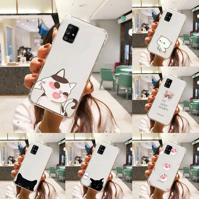 Cute kitten Phone Case Transparent For Samsung S A M J 21 20 50 30 60 5 7 51 71 90 11 10 J710 e p PLUS Prime 5G
Cute kitten Phone Case Transparent For Samsung S A M J 21 20 50 30 60 5 7 51 71 90 11 10 J710 e p PLUS Prime 5G