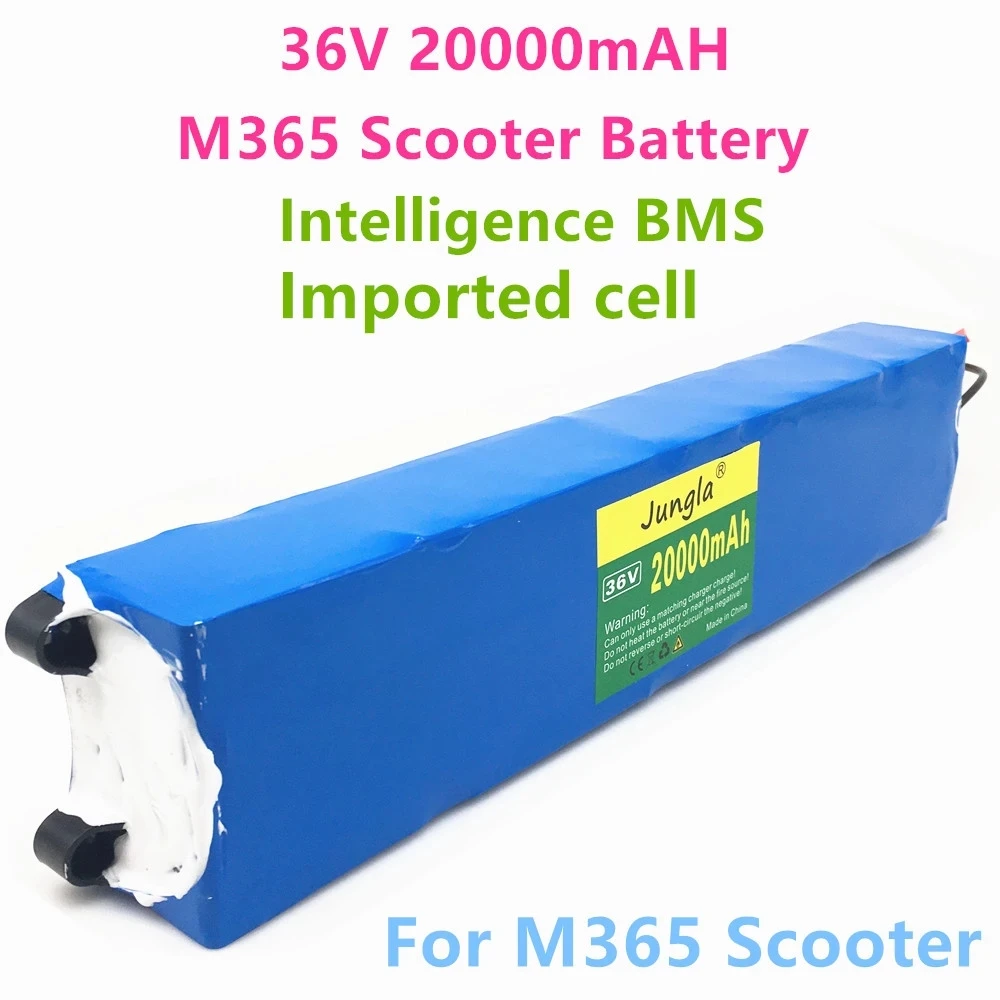 2021 10S3P 36V 20000mAH Scooter Battery Pack for Mijia M365 Battery Pack , Electric Scooter,for M365 Bateria M365+Charger
2021 10S3P 36V 20000mAH Scooter Battery Pack for Mijia M365 Battery Pack , Electric Scooter,for M365 Bateria M365+Charger