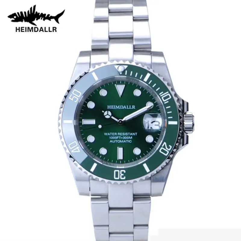 HEIMDALLR Automatic Watch NH35 Sapphire Mechanical Dive Watches Men 300m Waterproof Watch Men C3 Super Luminous Wristwatch
HEIMDALLR Automatic Watch NH35 Sapphire Mechanical Dive Watches Men 300m Waterproof Watch Men C3 Super Luminous Wristwatch