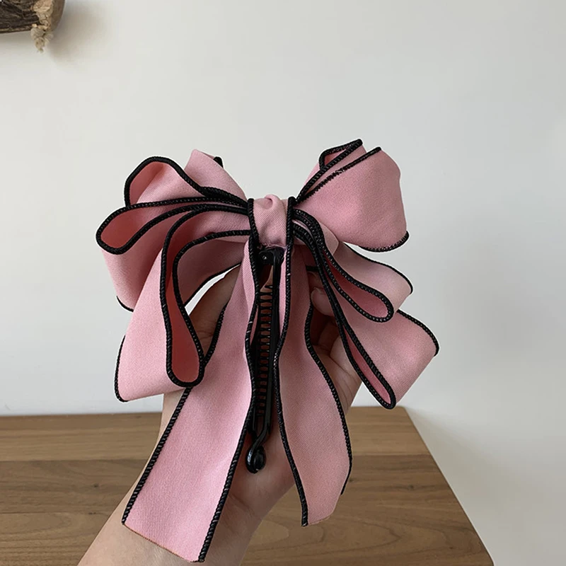 Sweet Headwear Hair Clips For Women Korea Bow Clip Ponytail Holder Spring Hair Accessaries
Sweet Headwear Hair Clips For Women Korea Bow Clip Ponytail Holder Spring Hair Accessaries