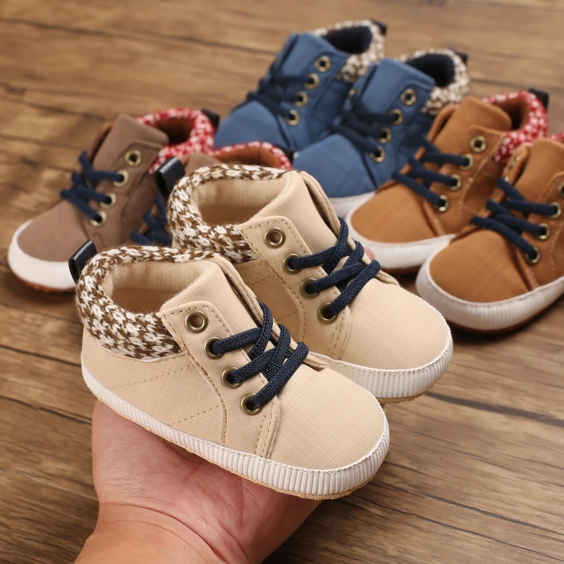 0-18M Infant Baby Boys Girls Canvas Toddler Sneakers Rubber Sole Non-Slip Candy Shoes First Walkers Prewalker Crib Shoes
0-18M Infant Baby Boys Girls Canvas Toddler Sneakers Rubber Sole Non-Slip Candy Shoes First Walkers Prewalker Crib Shoes